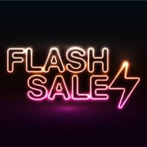Flash sale!